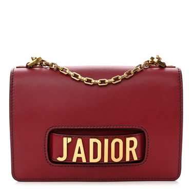 christian dior j'adior flap bag|CHRISTIAN DIOR Calfskin J'Adior Chain Flap Bag Red.